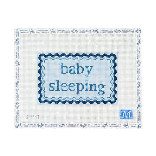 Baby Sleeping - Blue