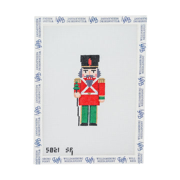 Red And Green Nutcracker Ornament