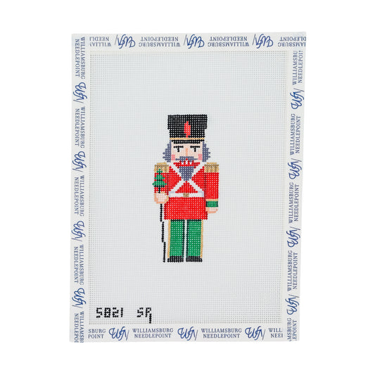 Red And Green Nutcracker Ornament