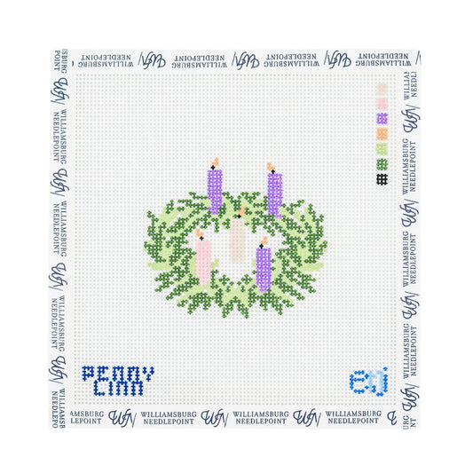 Advent Wreath With Candles