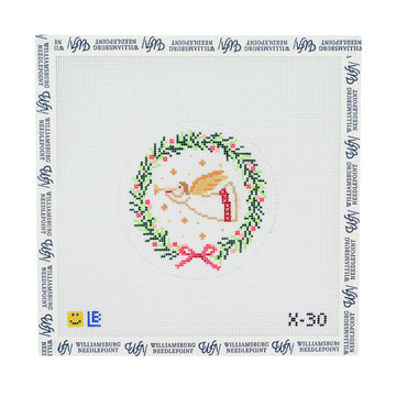Angel With Horn Wreath