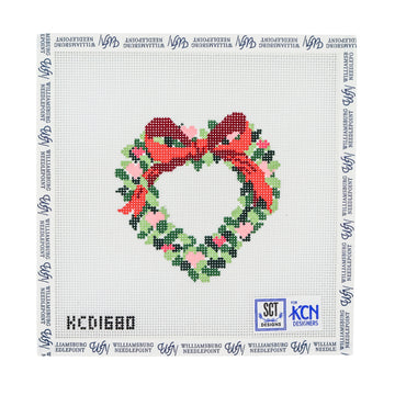 Valentine with Hearts Wreath