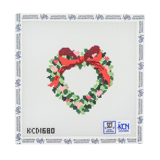 Valentine with Hearts Wreath