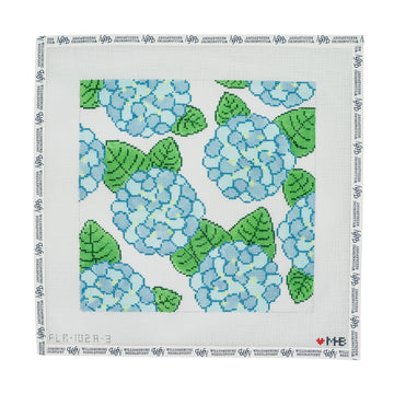 Hydrangeas Blue 10 x 10