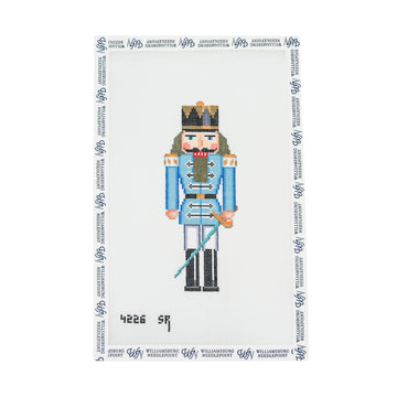 Nutcracker Blue Prince With Sword