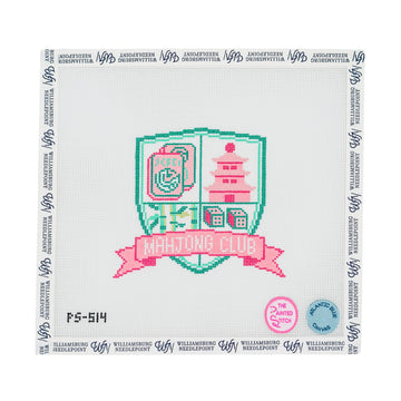Mahjong Crest Pink