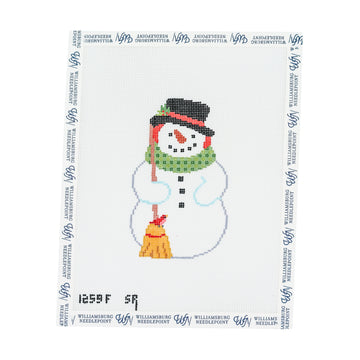Snowman With Bird