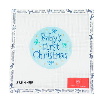 Baby's First Christmas - Blue