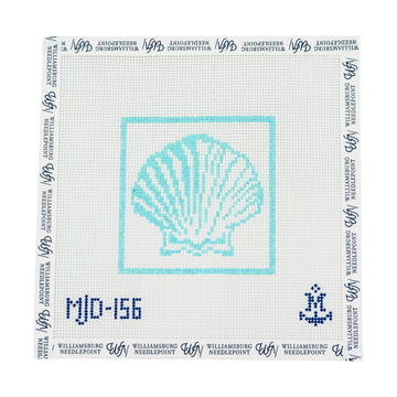 Shimmering Scallop Shell