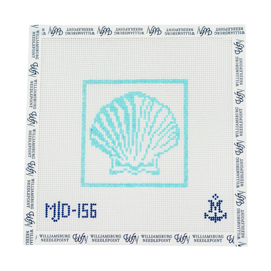 Shimmering Scallop Shell