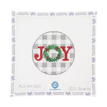 Joy Gingham Ornament