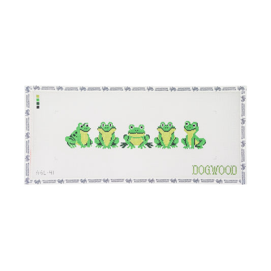 Frogs In A Line