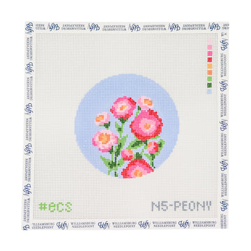 Peony Floral Round