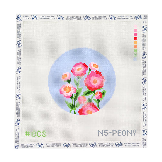 Peony Floral Round