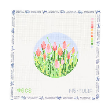 Tulip Floral Round