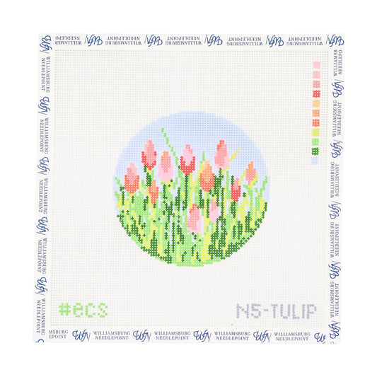 Tulip Floral Round