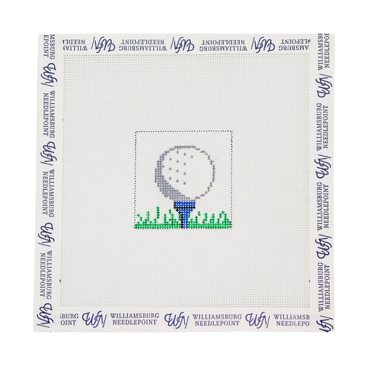 Golf Ball On Tee