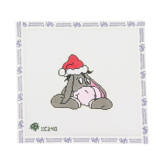 Eeyore In Santa Hat