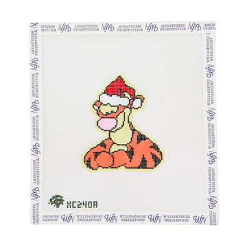 Tigger In Santa Hat