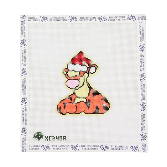 Tigger In Santa Hat