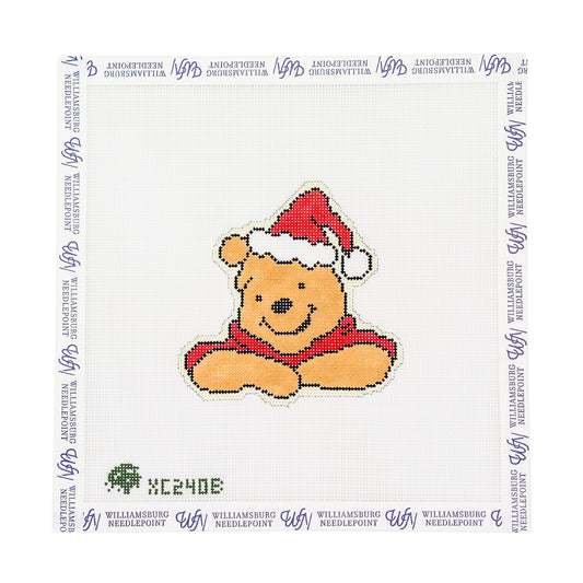Pooh In Santa Hat