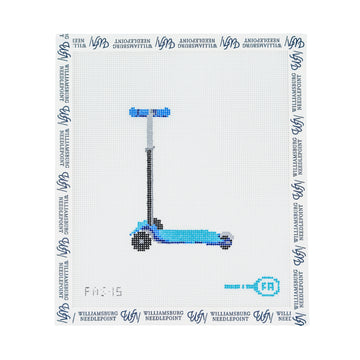 Blue Scooter