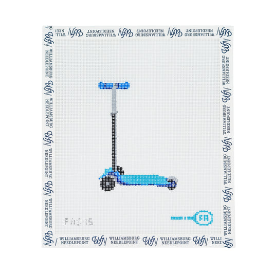 Blue Scooter