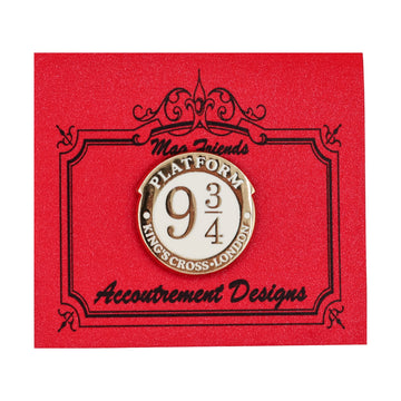 Gold and White Platform 9 3/4 Needleminder