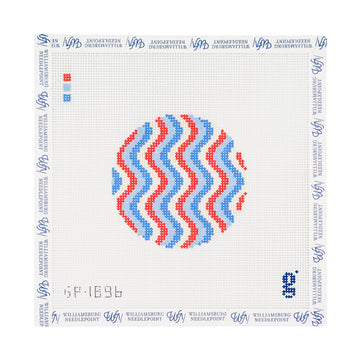Squiggle Americana Round