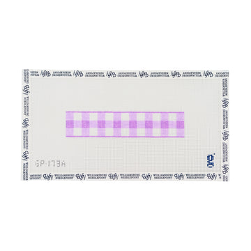 Gingham Fob - Lavender