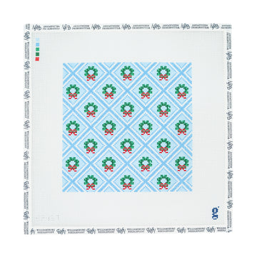 Wreath Trellis Square