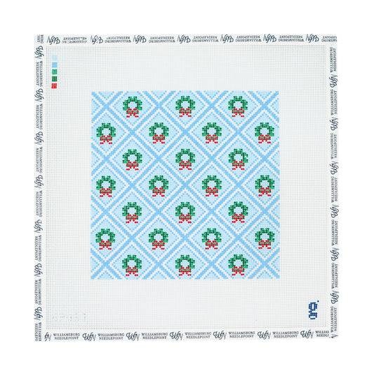 Wreath Trellis Square