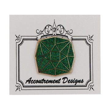 Green Gemstone Needleminder