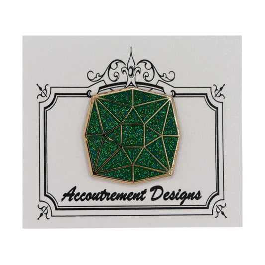 Green Gemstone Needleminder