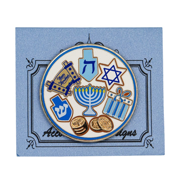 Hanukkah Cookie Plate Needleminder