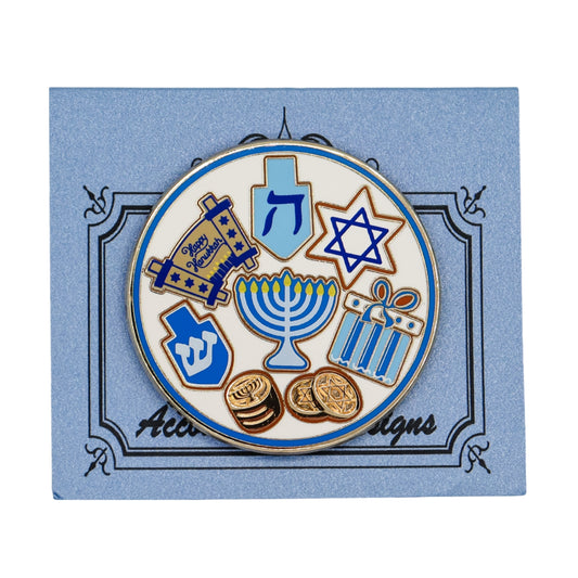 Hanukkah Cookie Plate Needleminder