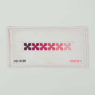 Geo Floral Key Fob (pinks)