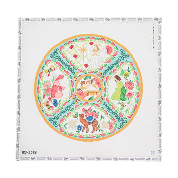 Nativity Rose Medallion