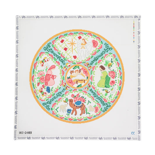 Nativity Rose Medallion