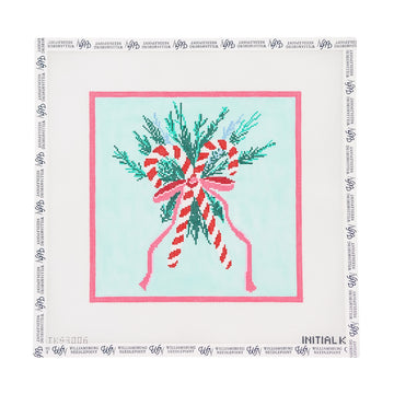 Candy Cane Bow