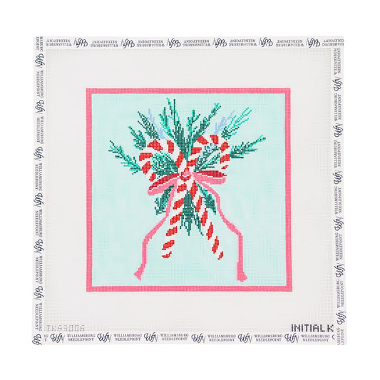 Candy Cane Bow