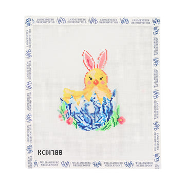 Chinoiserie Chick With Bunny Ears