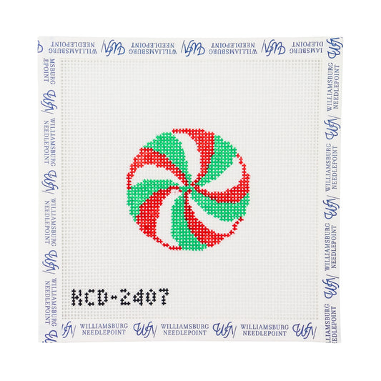 Red and Green Mint - 3"