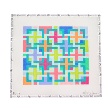 Interlocking Squares - Pucci Palette