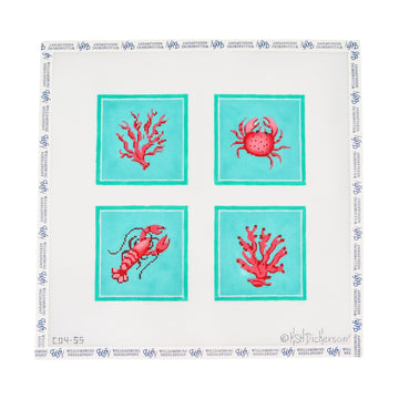 Crustaceans & Corals Coasters