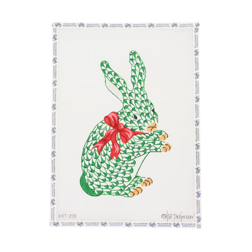 Christmas Standing Bunny