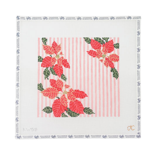 Poinsettia Pillow