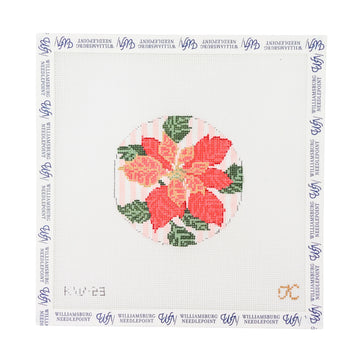 Poinsettia Round