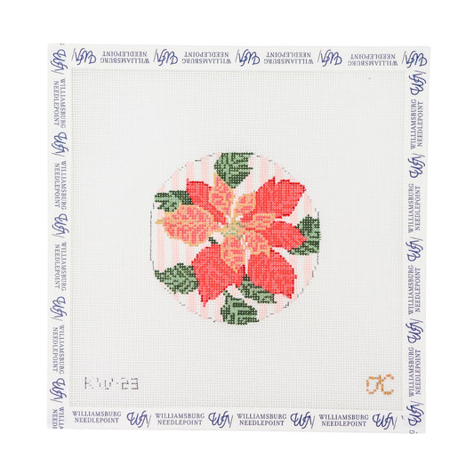 Poinsettia Round