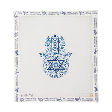 Transferware Hamsa